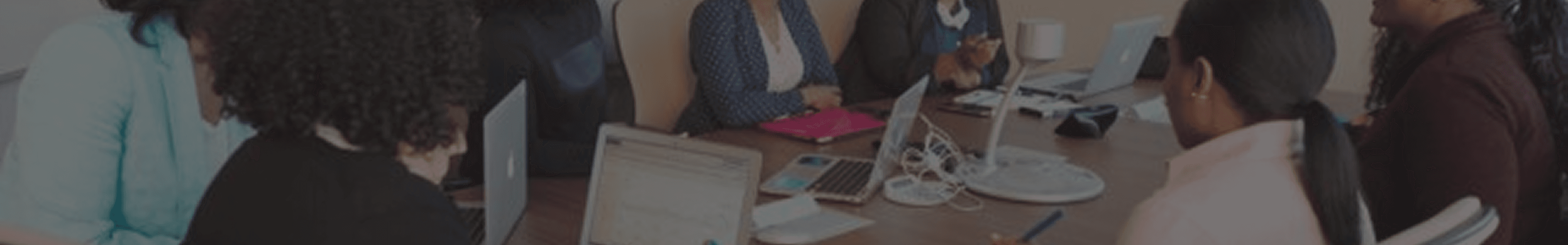 People in a professional meeting